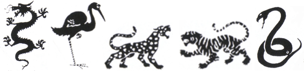 Five Animal background