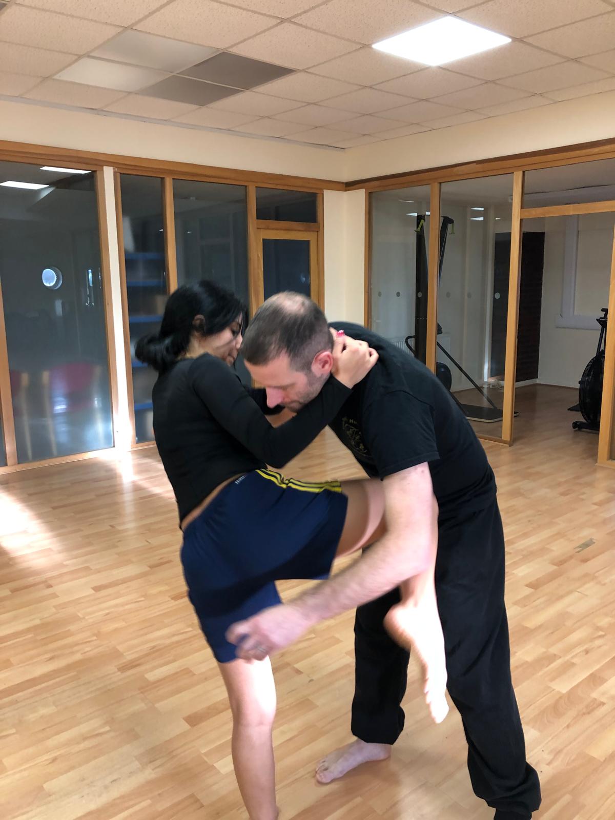 Grab defence technique